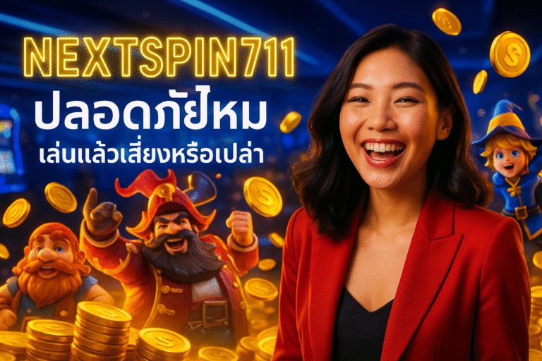 NEXTSPIN711 ปลอดภัยไหม เล่นแล้วเสี่ยงหรือเปล่า