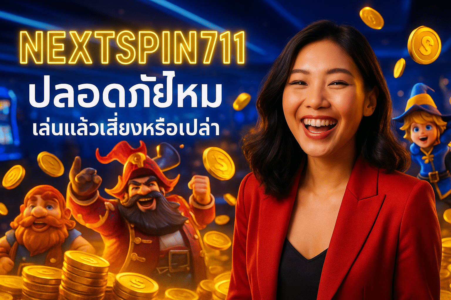 NEXTSPIN711 ปลอดภัยไหม เล่นแล้วเสี่ยงหรือเปล่า
