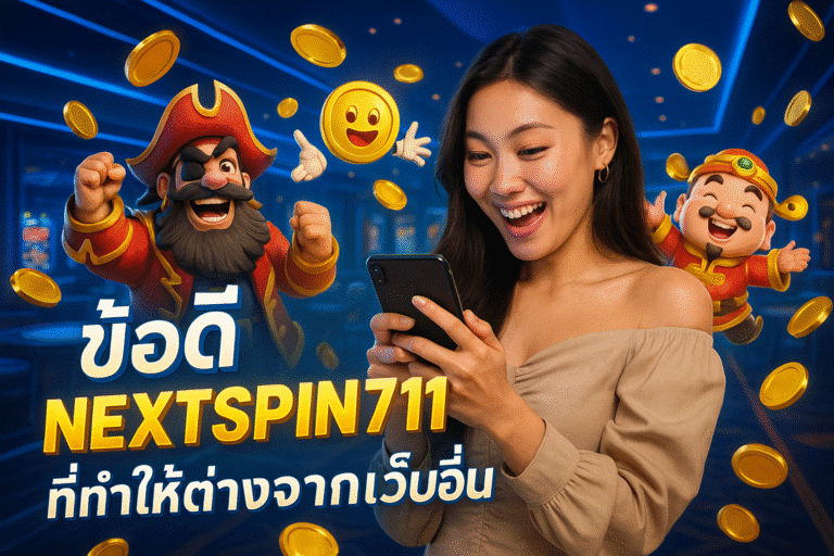 ข้อดี NEXTSPIN711 ที่ทำให้ต่างจากเว็บอื่น
