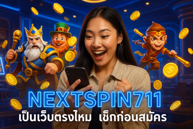 NEXTSPIN711 เป็นเว็บตรงไหม เช็กก่อนสมัคร