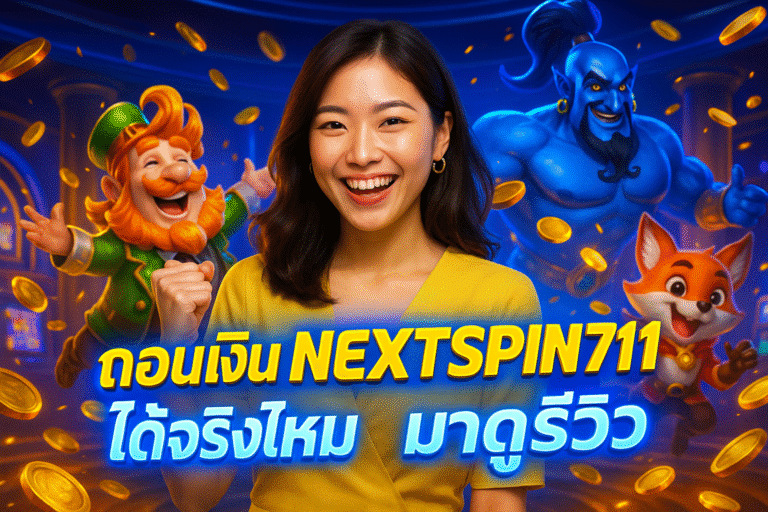 ถอนเงิน NEXTSPIN711 ได้จริงไหม มาดูรีวิว