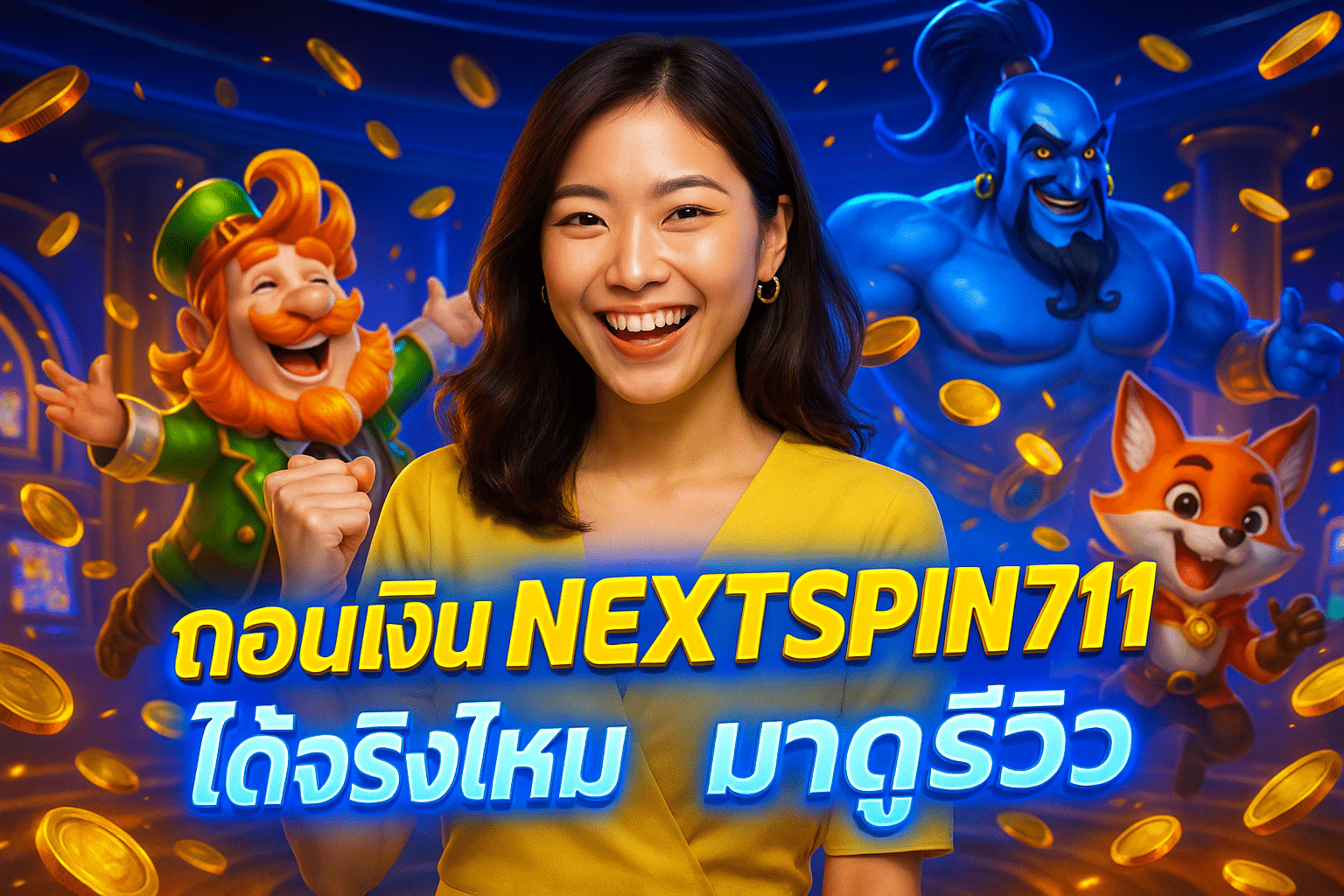 ถอนเงิน NEXTSPIN711 ได้จริงไหม มาดูรีวิว