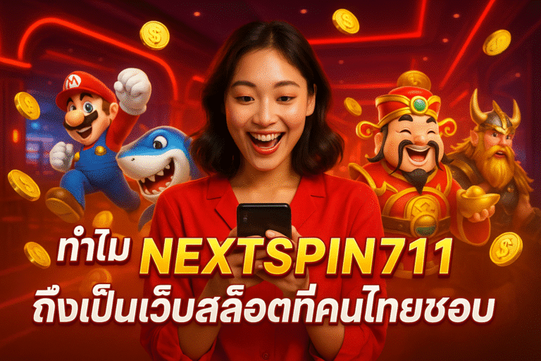 ทำไม NEXTSPIN711 ถึงเป็นเว็บสล็อตที่คนไทยชอบ