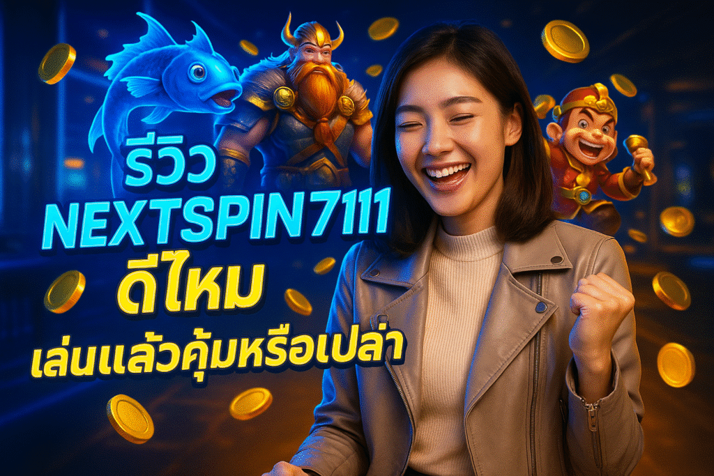 รีวิว NEXTSPIN711 ดีไหม เล่นแล้วคุ้มหรือเปล่า