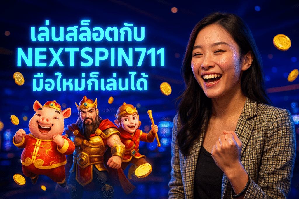 เล่นสล็อตกับ NEXTSPIN711 มือใหม่ก็เล่นได้